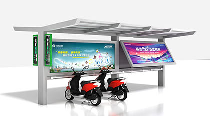 潮州摩托車停車棚定制