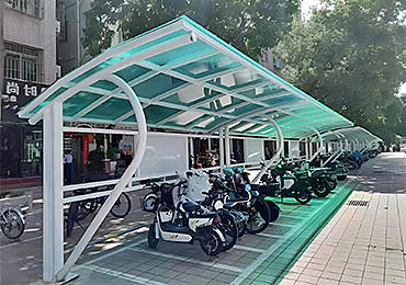 阿里自行車車棚子圖片